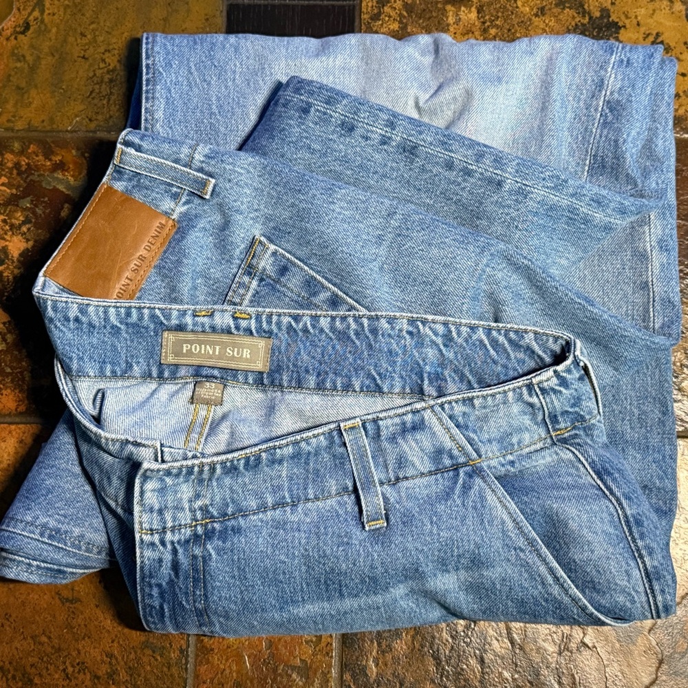 POINT SUR by JCrew wide leg denim!